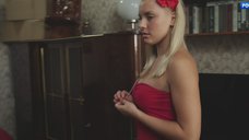 3. Секси Вера Баханкова в красном платье – Гордиев узел