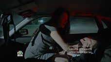 Секс с Викторией Заболотной в полицейской машине