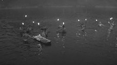3. Голые девушки и юноши купаются в реке на Ивана Купала – Андрей Рублев