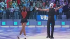4. Горячий танец Екатерины Гусевой на «Звёзды на льду» 