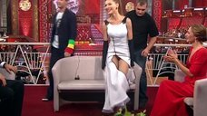 5. Елена Подкаминская засветила трусики в шоу «Танцы со звездами» 