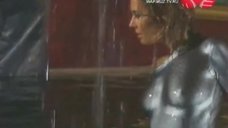 5. Жанна Фриске на съемках откровенного клипа 