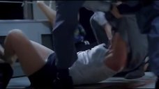 7. Террористы избивают Мелиссу Лео в короткой юбке – Падение Олимпа