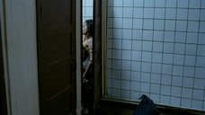 Секс с Евгенией Серебренниковой в общественном туалете
