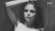 14. Анастасия Акатова в ню фотосессии для Maxim 