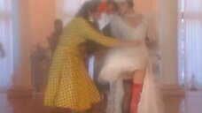 У Наталья Бузько порвалось свадебное платье