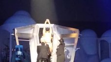 1. Леди Гага разделась догола прямо на сцене 