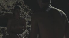 Секс сцена с Валерией Бурдужей на пляже