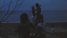 7. Вечерний секс с Анной Зарни и Клер Уильямс на пляже – Горячие летние каникулы