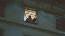 1. Девушка топлес у окна – Бакенбарды